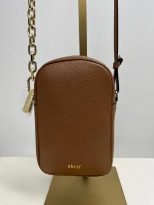 Abro S KIRA Phone Bag Cognac 029571-46 0050