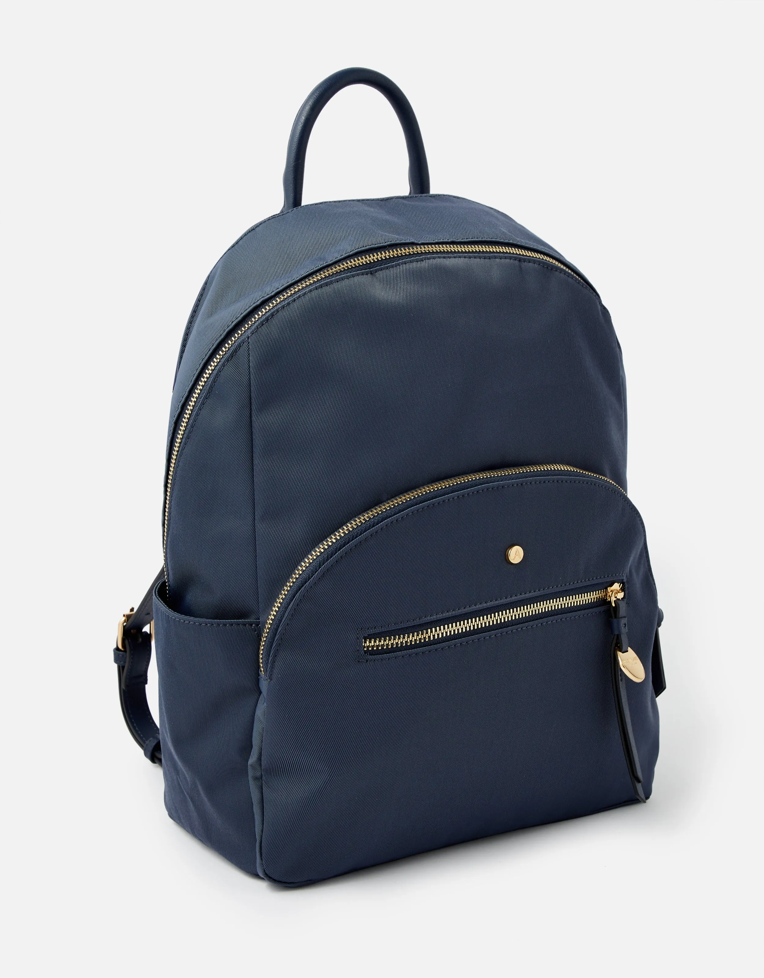 Accessorize London Nell Nylon Backpack Blue