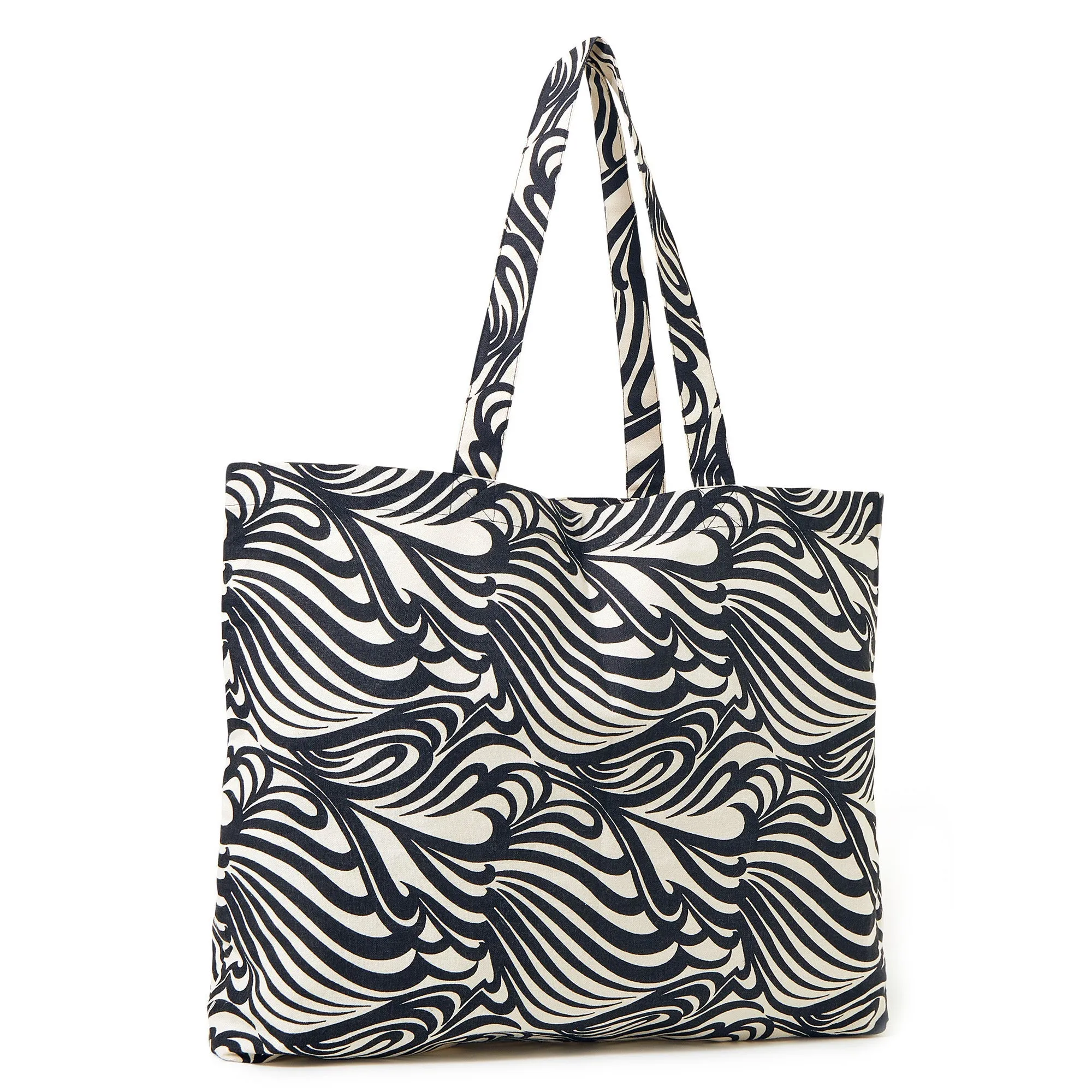 Accessorize London Women's Printed Swirl Shopper Bag