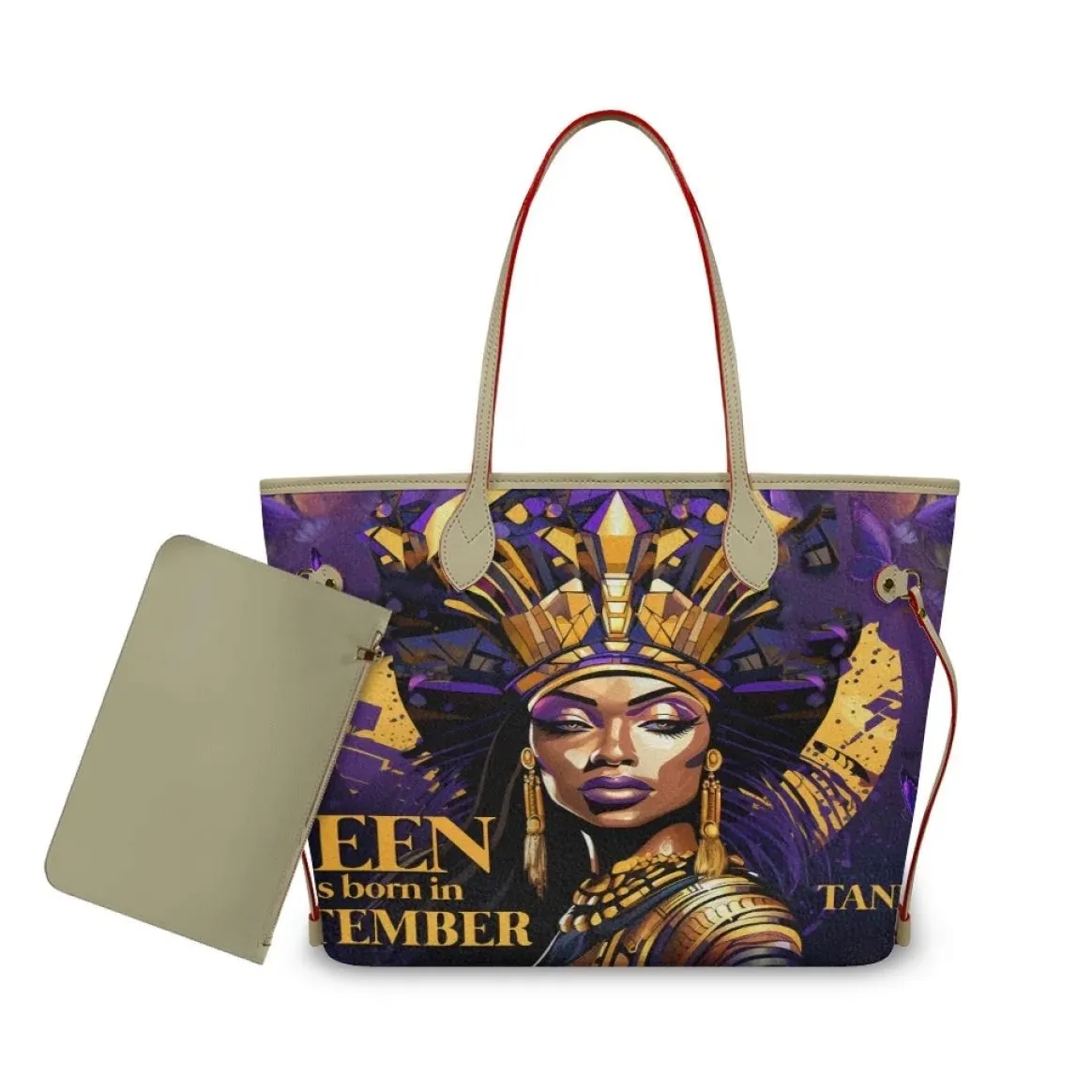 African Girls™ |  Large Leather Tote Bags