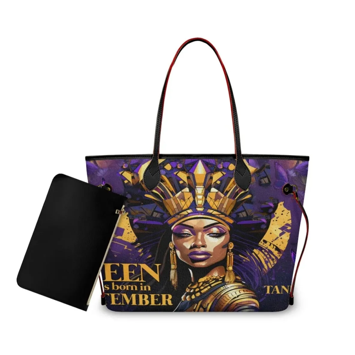 African Girls™ |  Large Leather Tote Bags