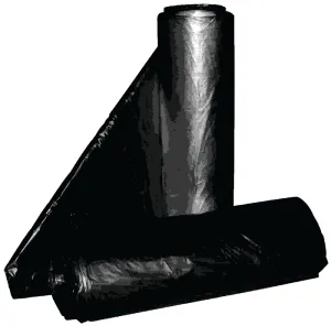 ALUF Plastics RL Series RL-2432H Can Liner, 12 to 16 gal, Repro Blend, Black :BX500: QUANTITY: 1