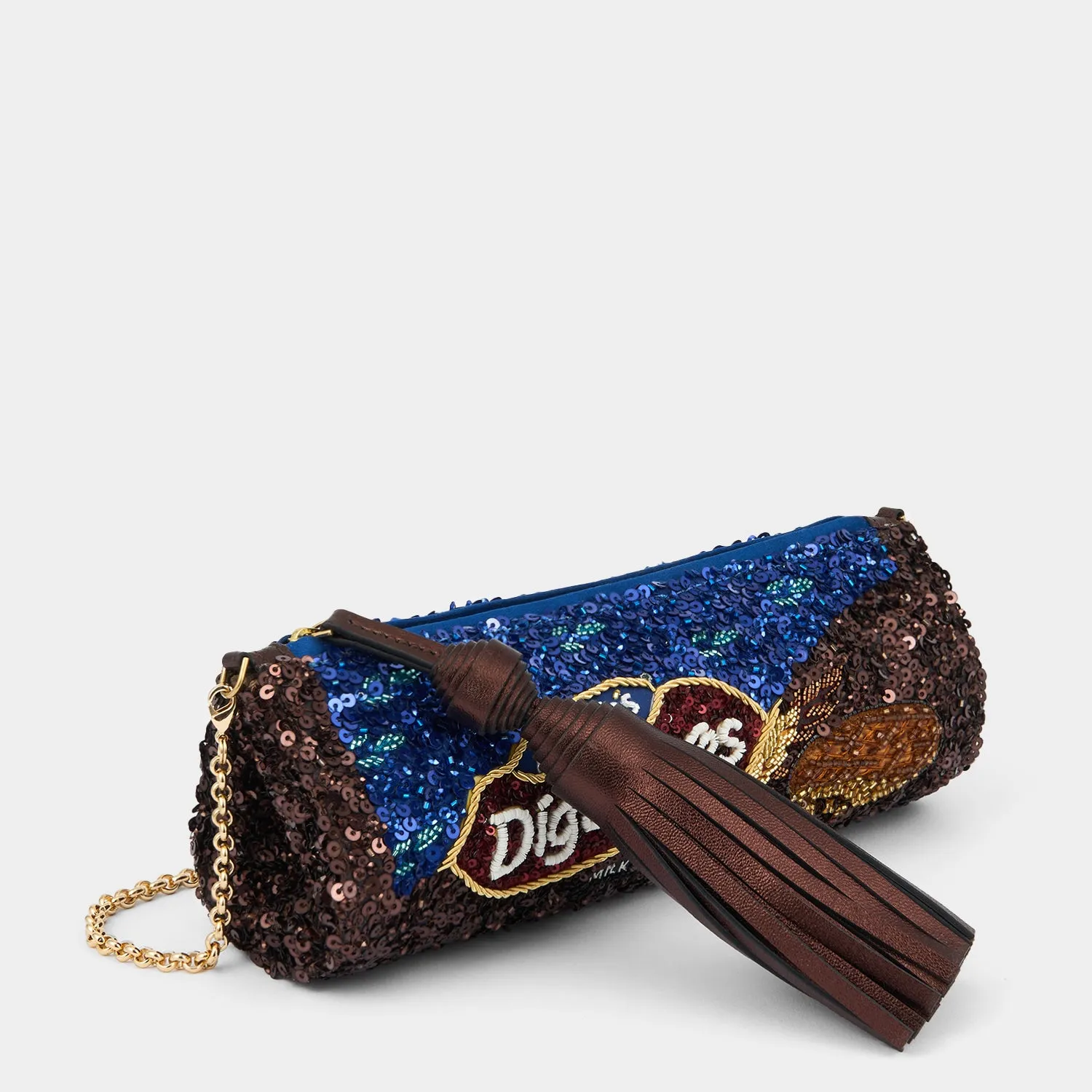 Anya Brands McVitie’s Chocolate Digestive Tassel Clutch