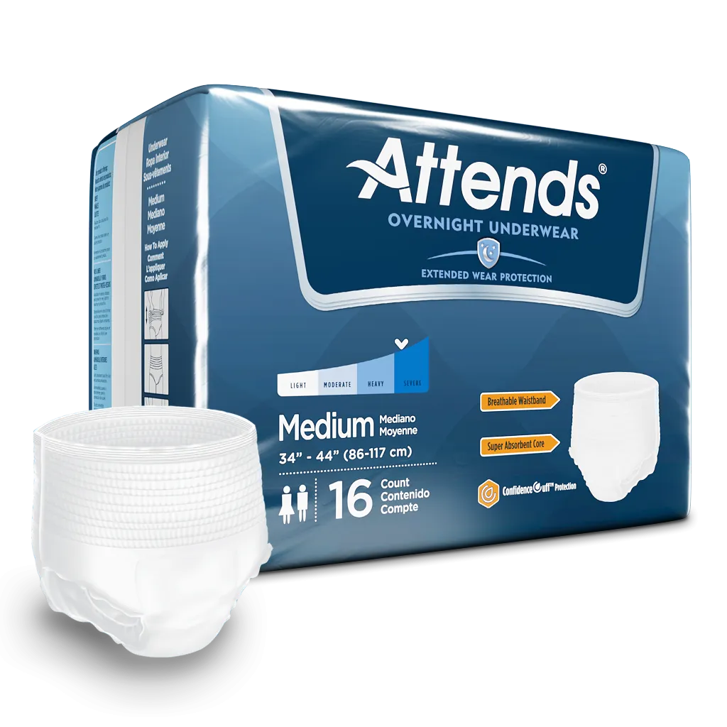 Attends Overnight Incontinence Care Protective Underwear