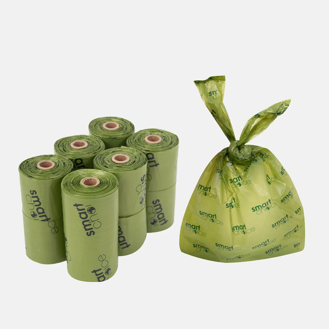 Biodegradable Tie Handle Poop Bags 90 Pack