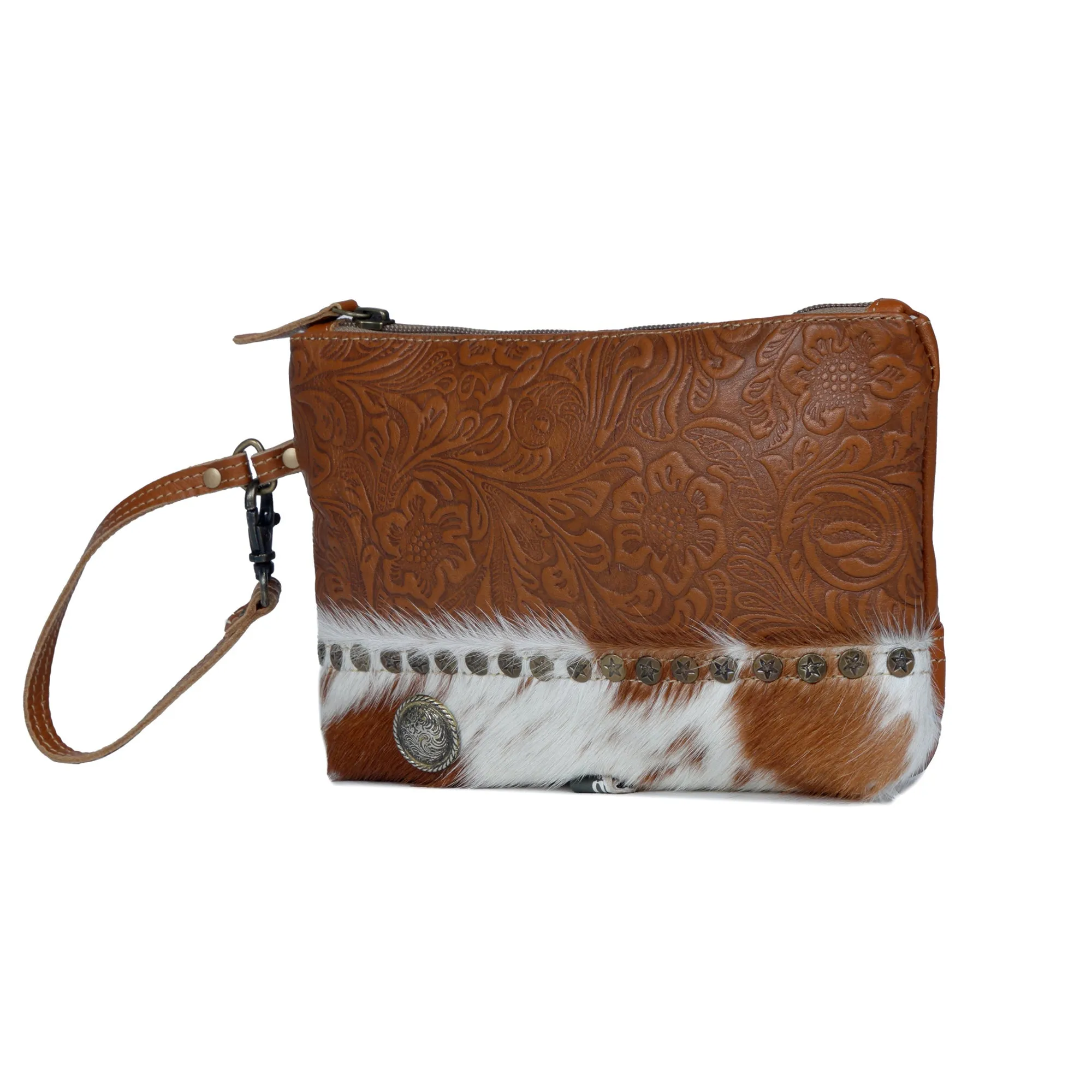 Blossomy Affair Leather & Hairon Bag