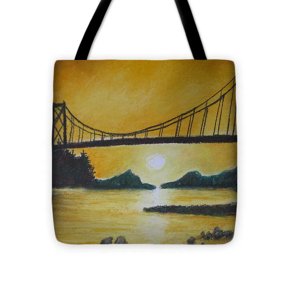 Bridge of Yellow - Tote Bag