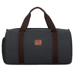 Buffalo Vintage Large Capacity Duffle Bag- Black