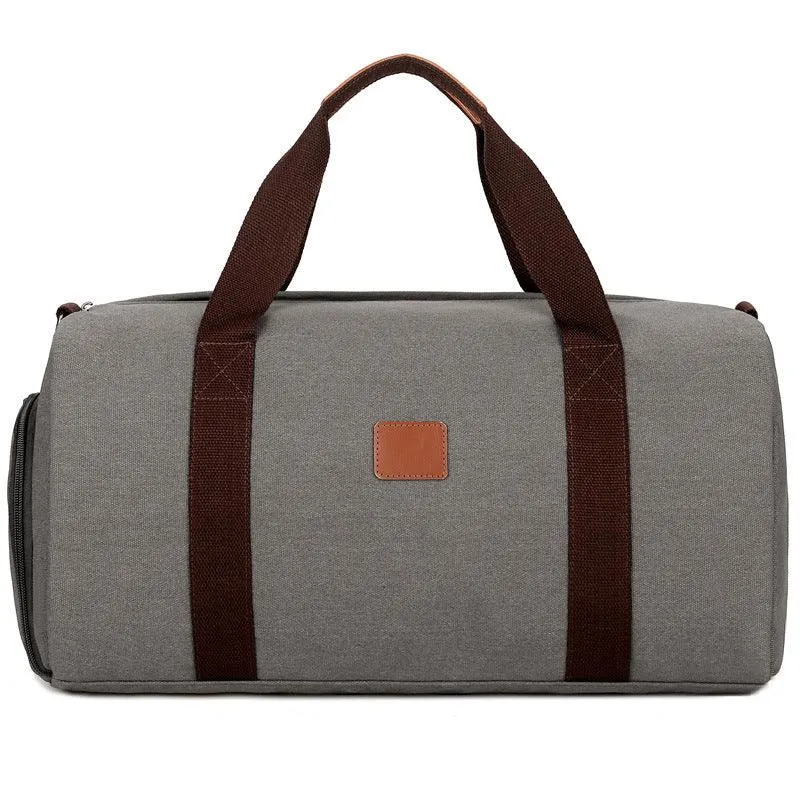 Buffalo Vintage Large Capacity Duffle Bag- Grey