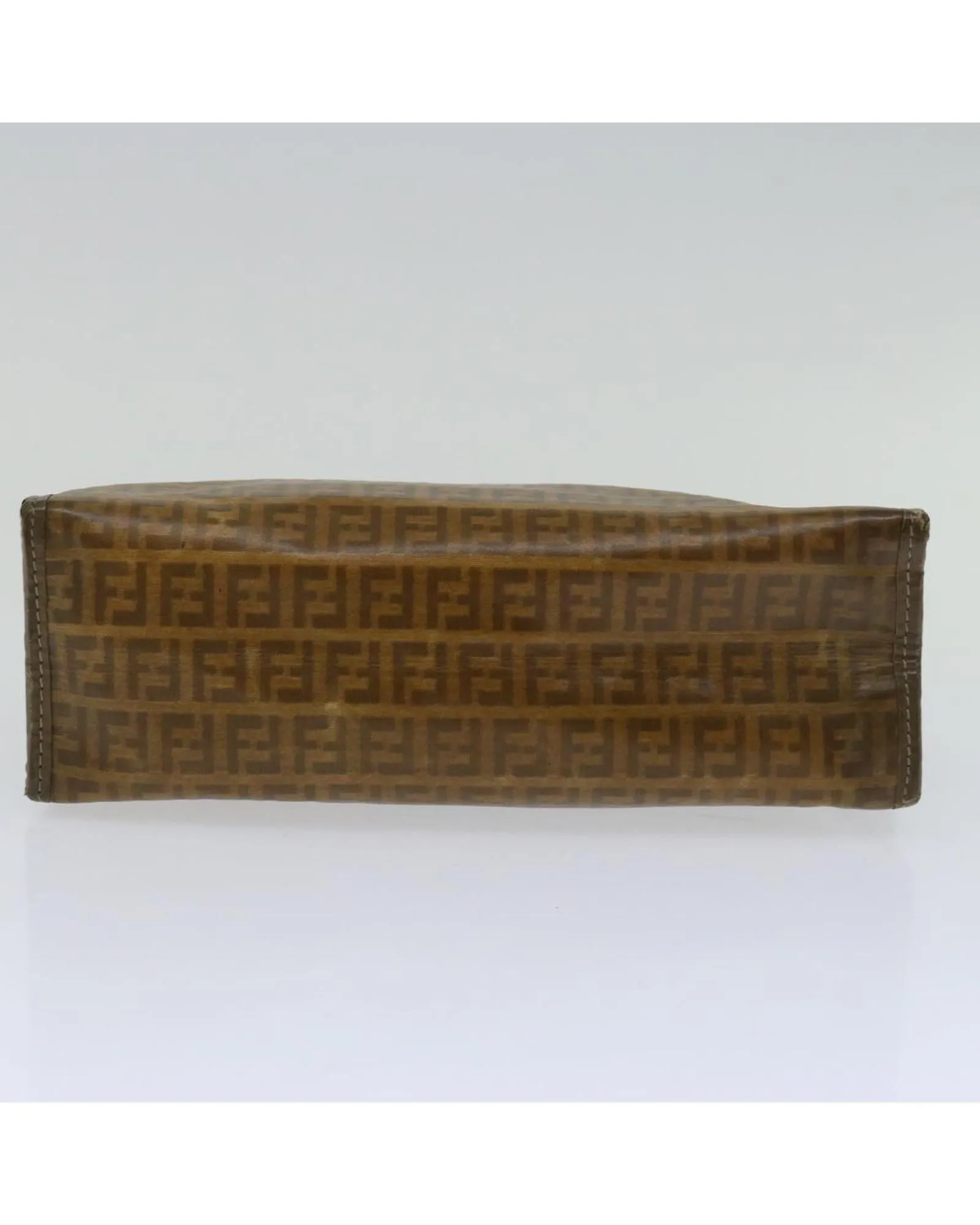 Canvas Clutch Bag with Iconic Pattern