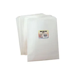 COLORFUL PAPER BAGS 8.5X11 WHITE