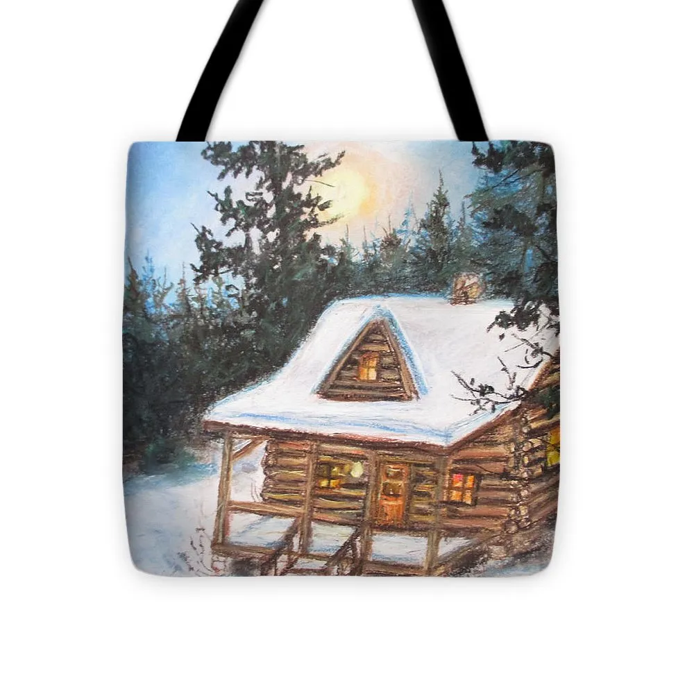 Cozy Cabin - Tote Bag