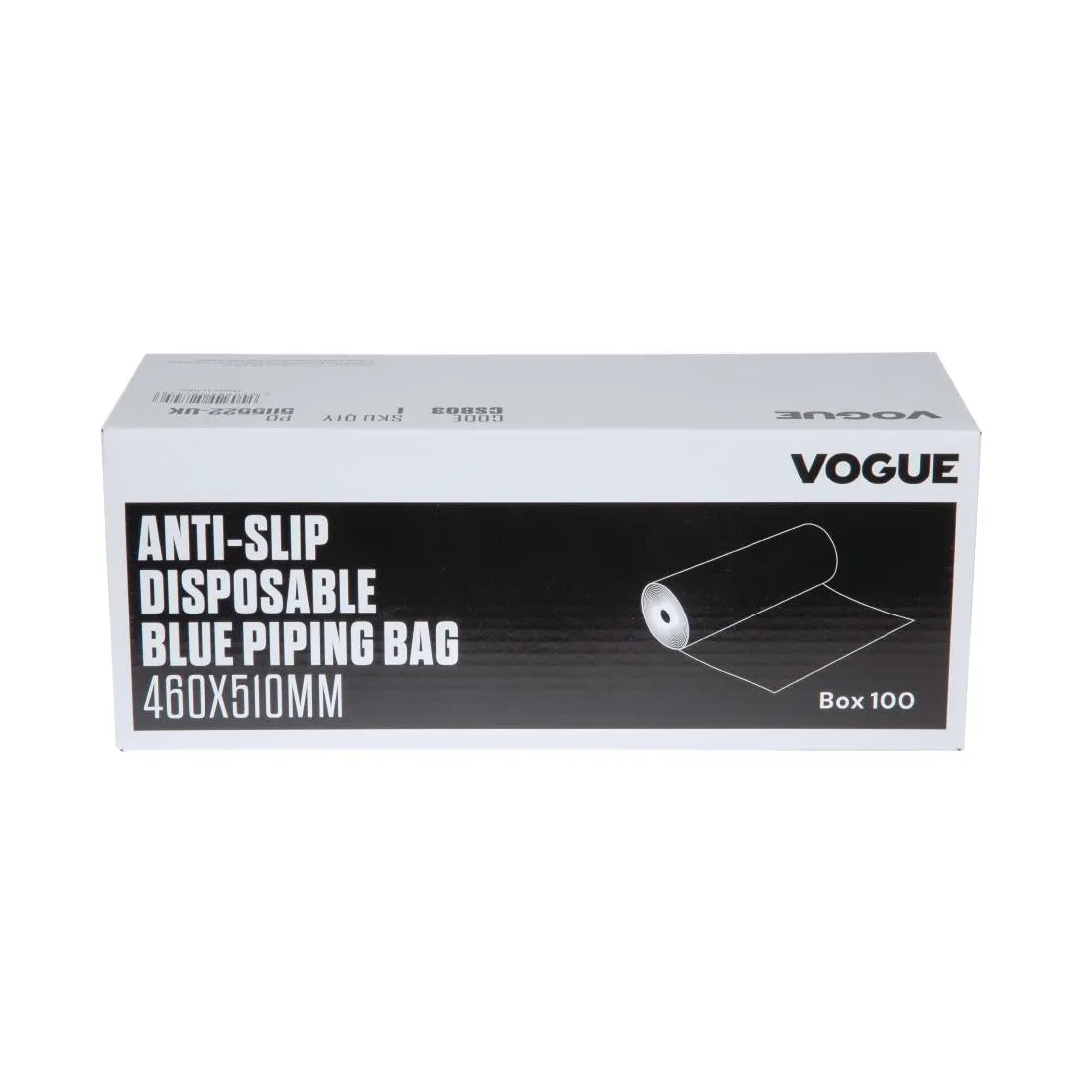 CS803 Vogue Anti Slip Disposable Blue Piping Bags (Pack of 100)