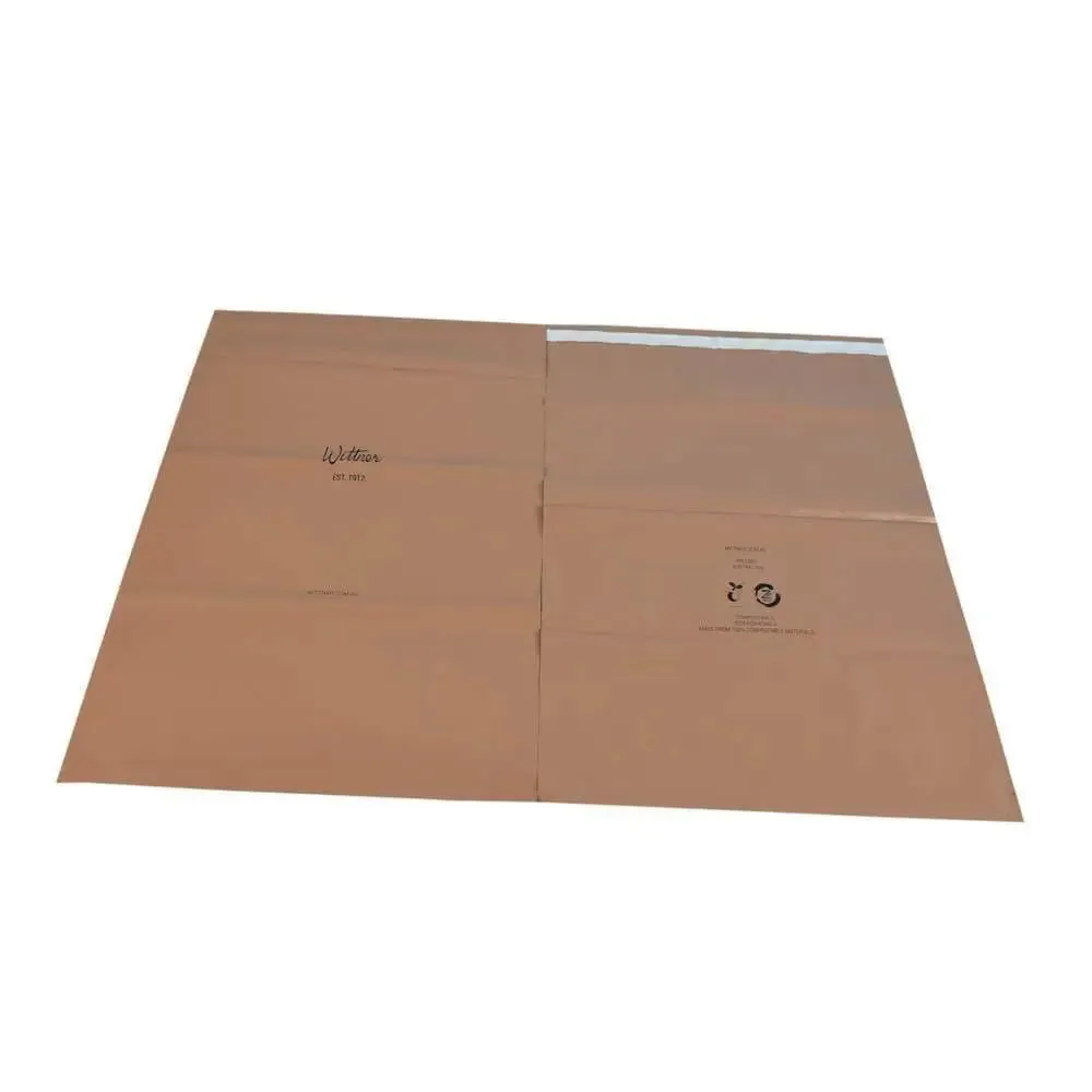 Custom 100% Sustainable Compostable Biodegradable Mailers, Garment Bags and more.