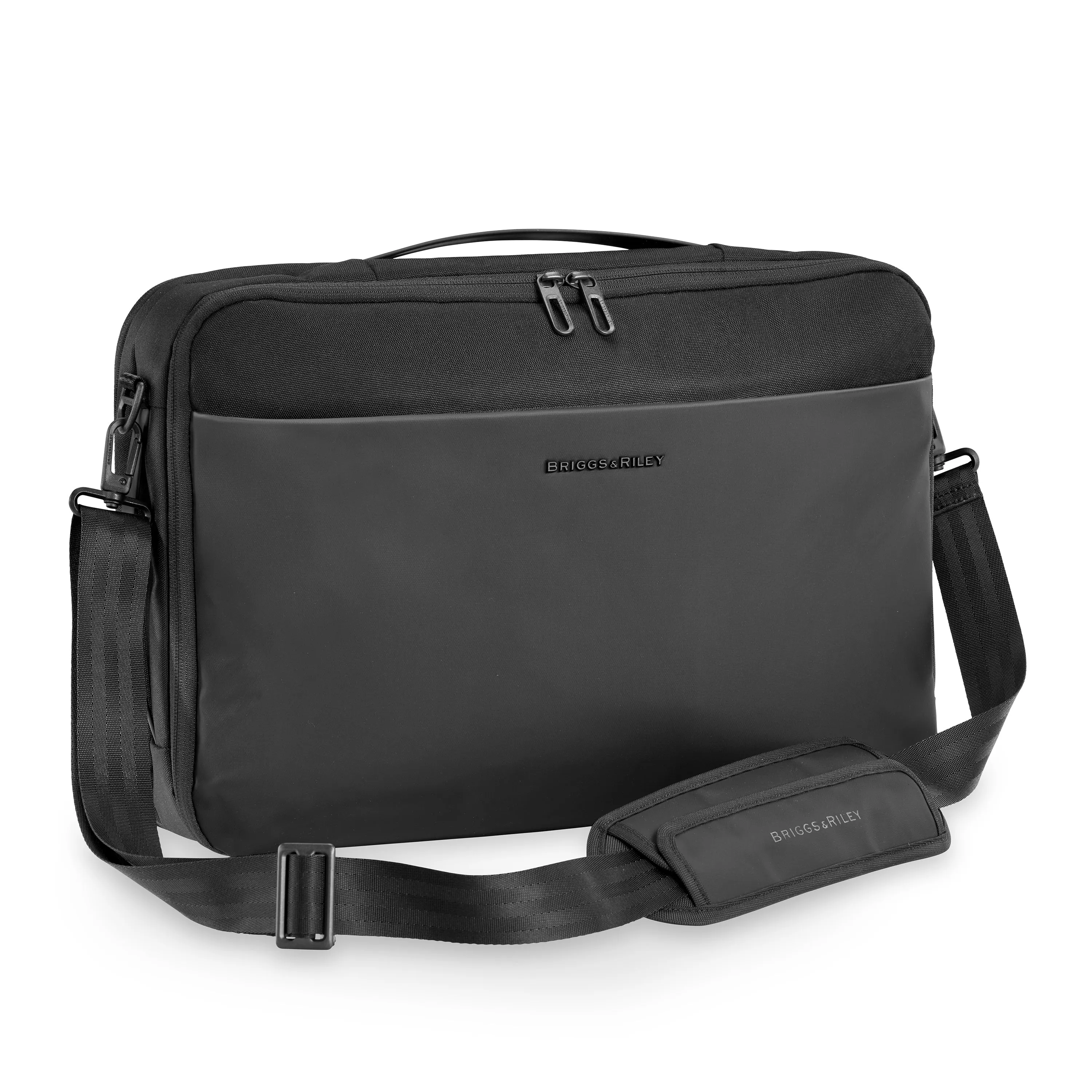 DISCONTINUED- Briggs & Riley DELVE Collection Convertible Zippered Briefcase/Backpack With Laptop Compartment DV135