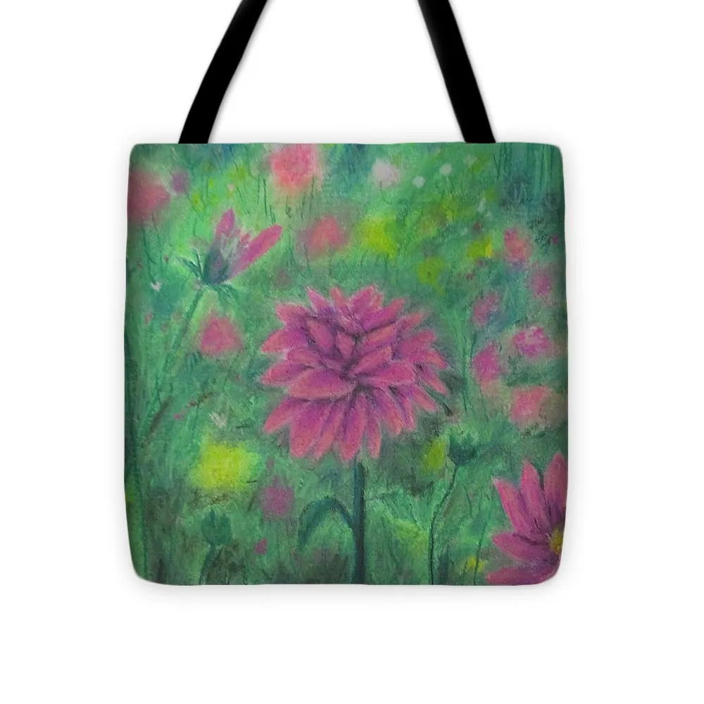 Dreaming of Dahlias ~ Tote Bag