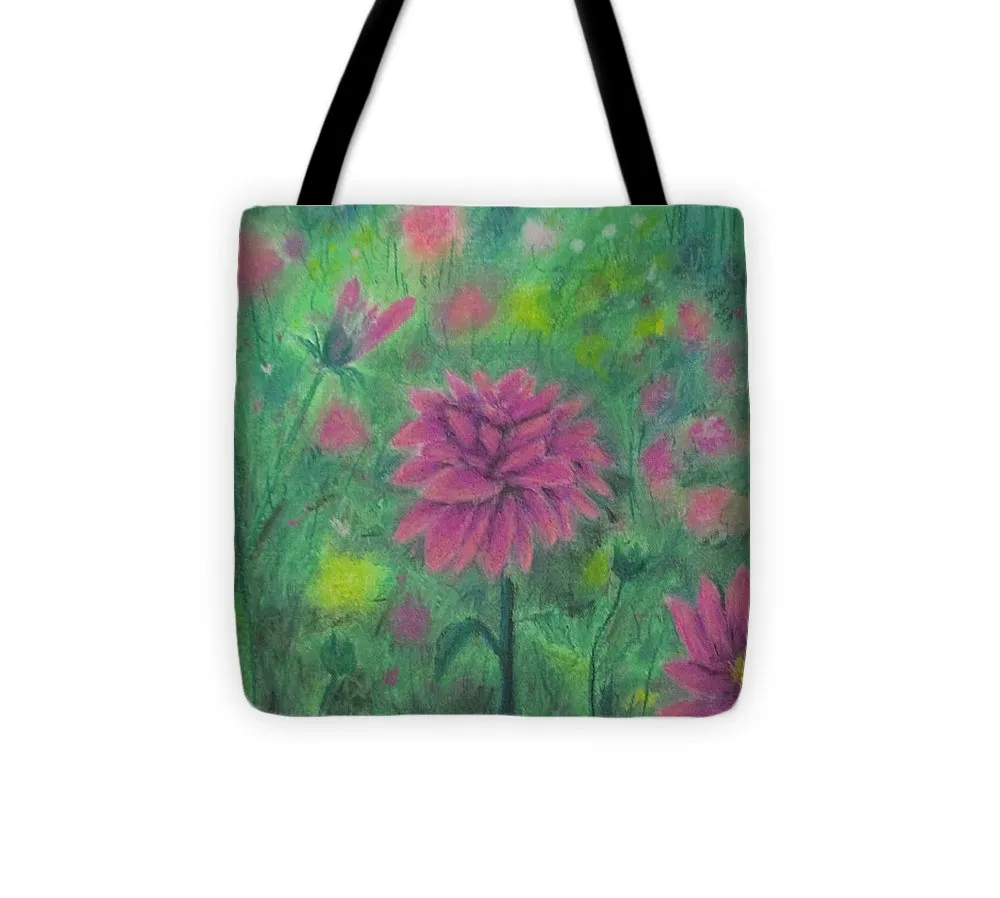 Dreaming of Dahlias ~ Tote Bag