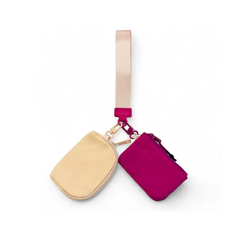 Duel Wristlet Keychain