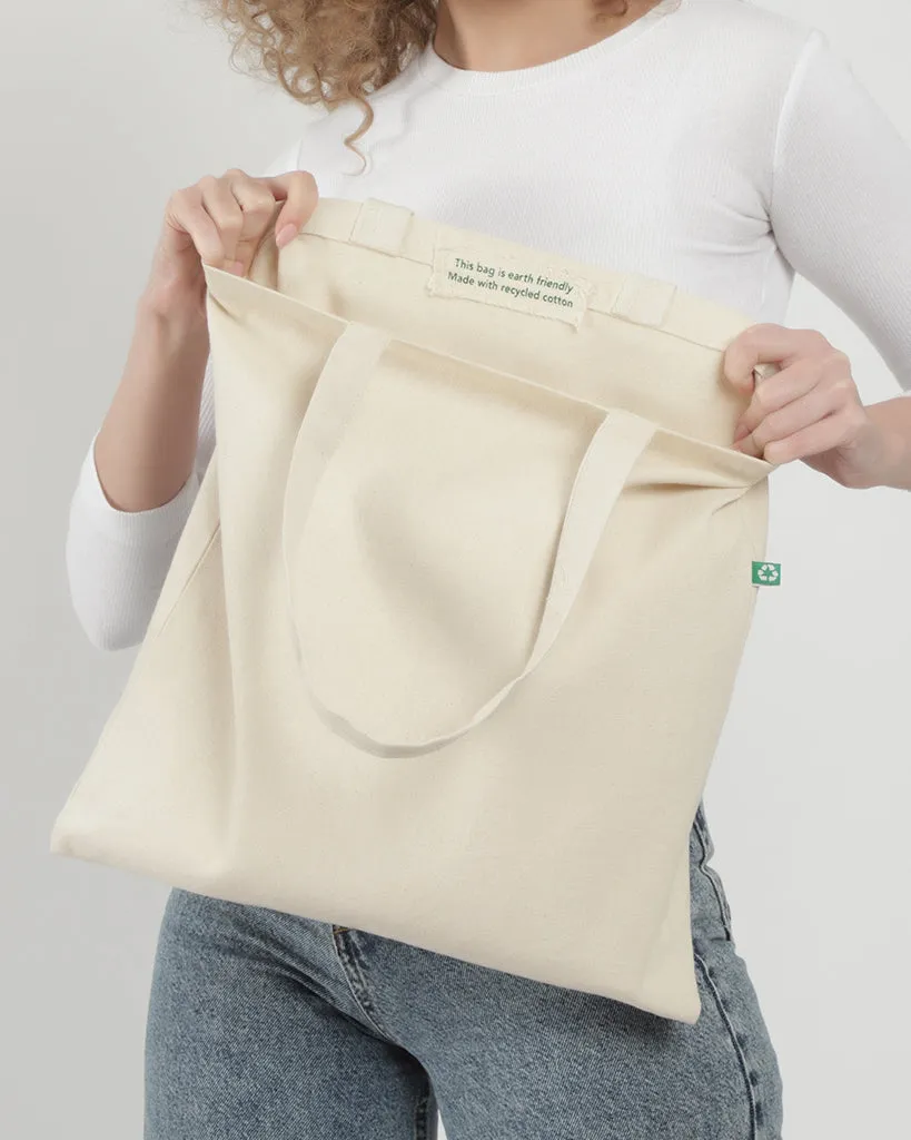 Eco Friendly Canvas Basic Recycled Tote Bags - RC200