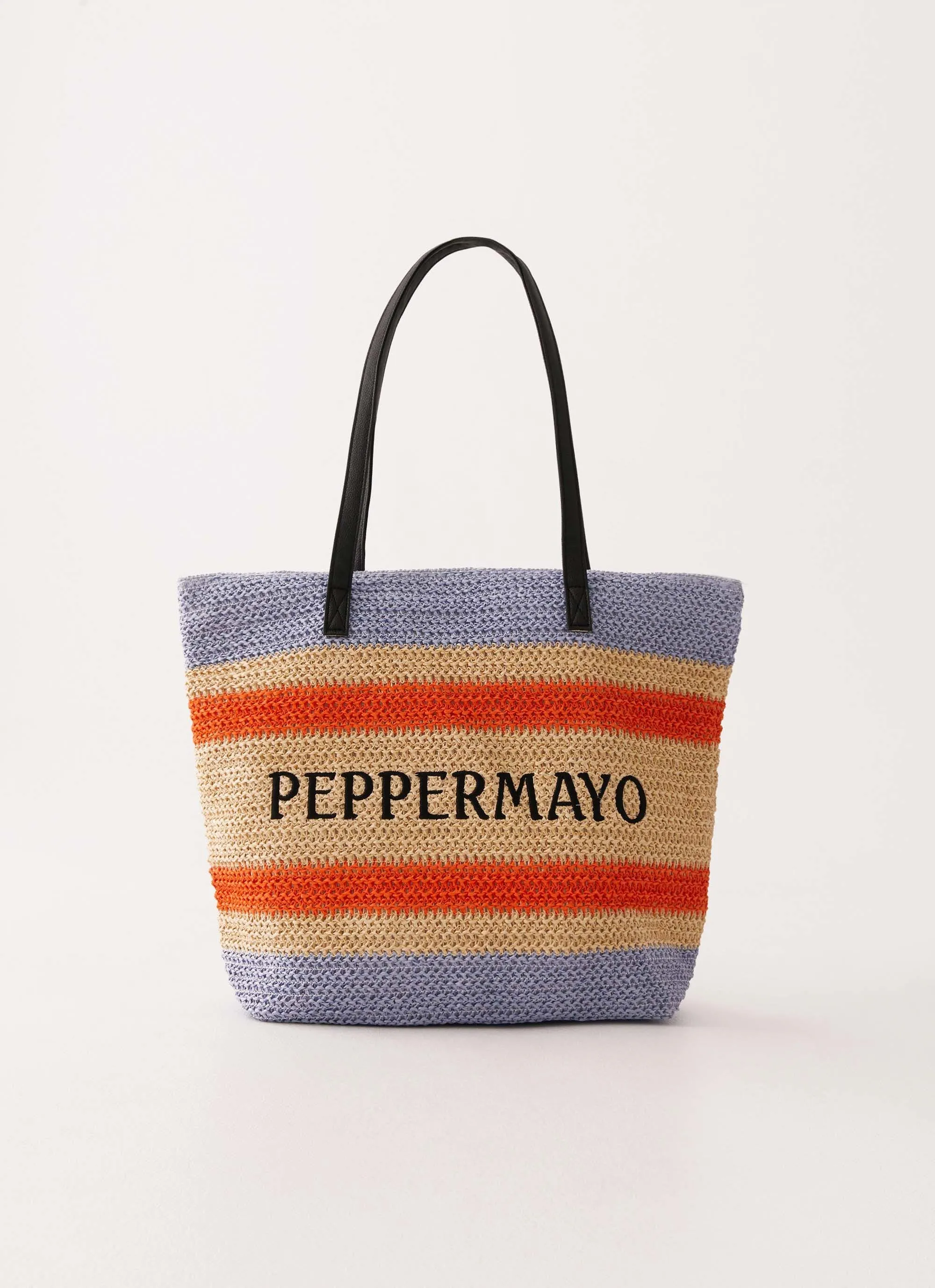 Fiji Woven Beach Bag - Multi