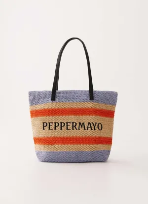 Fiji Woven Beach Bag - Multi