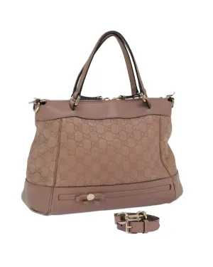 GG Canvas Guccissima 2-Way Hand Bag