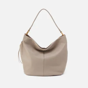 Harley Hobo In Pebbled Leather - Taupe