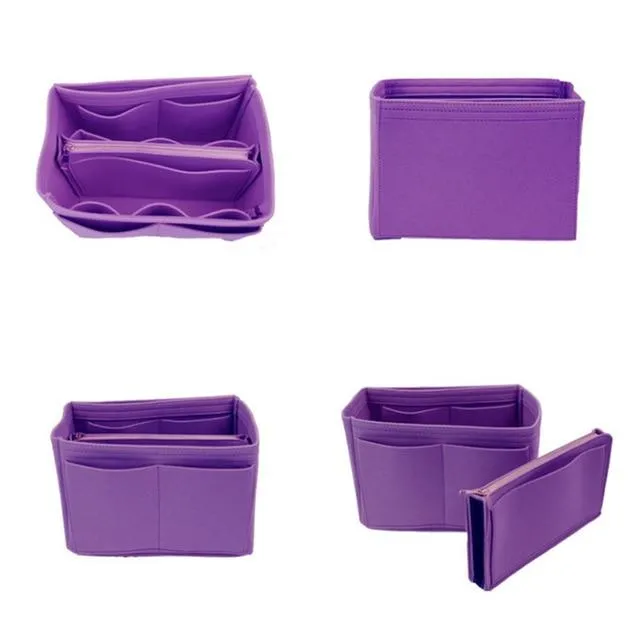 Hot Popular Multi-functional Women's Felt Cloth Makeup Organizer