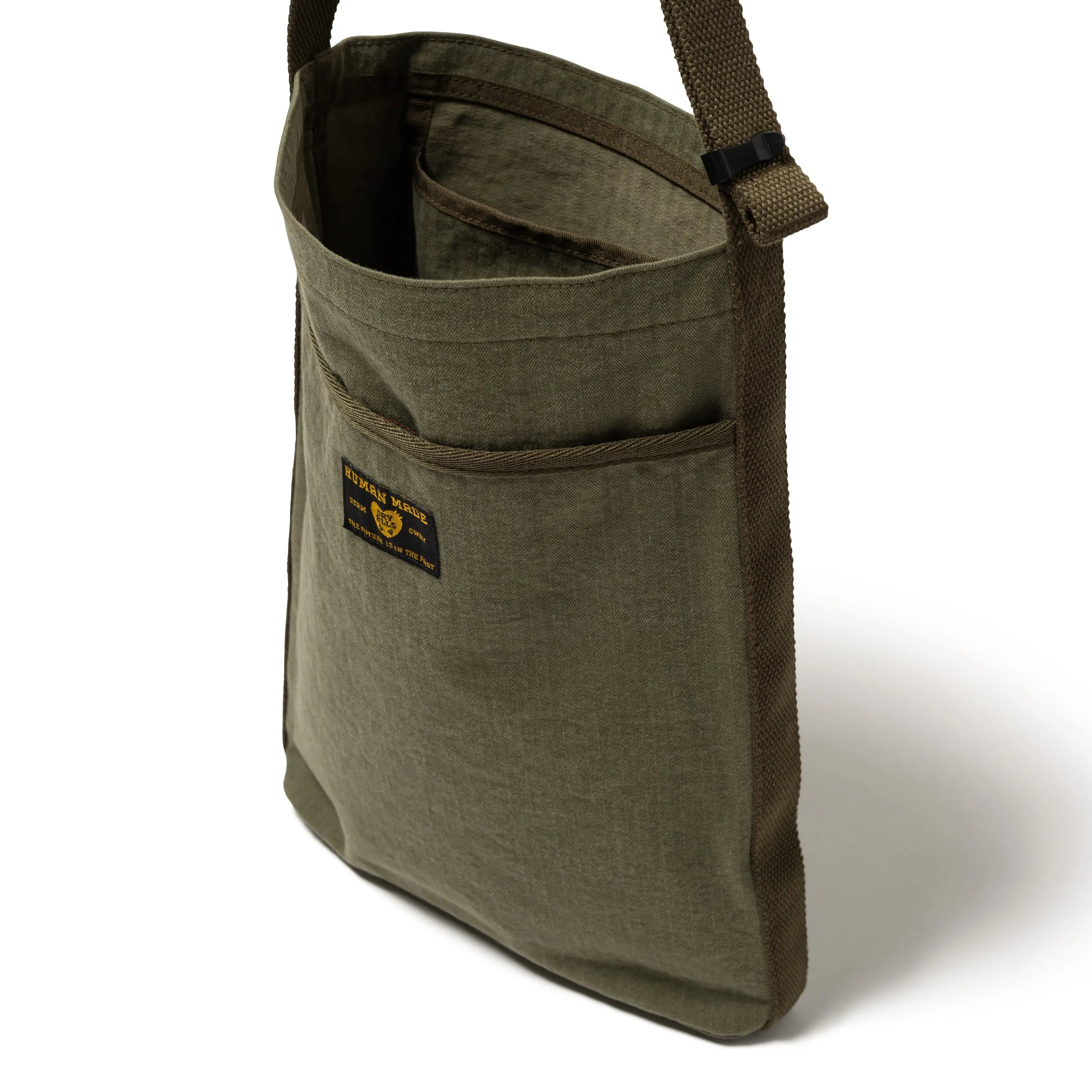 Human Made Shoulder Bag Olive Drab HM28GD010