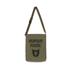 Human Made Shoulder Bag Olive Drab HM28GD010