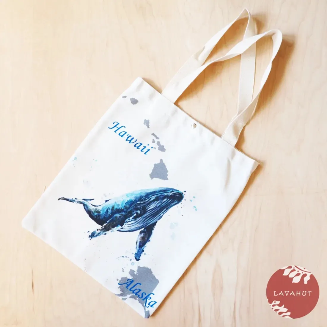 Humpback Whale Eco Canvas Bag