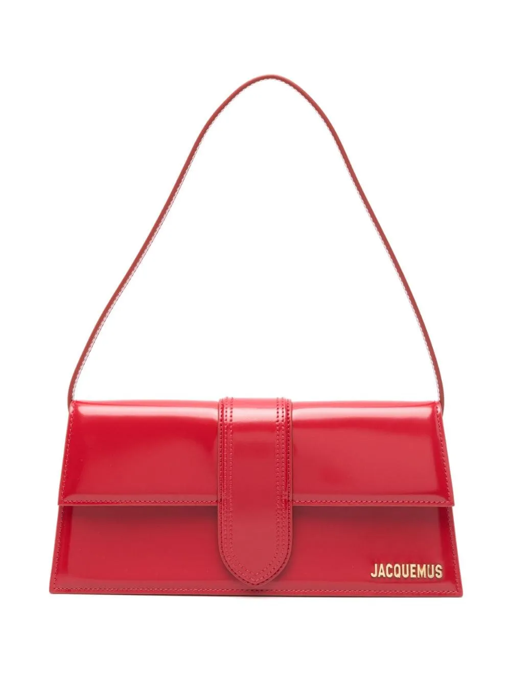 Jacquemus Women Le Bambino Long Leather Shoulder Bag