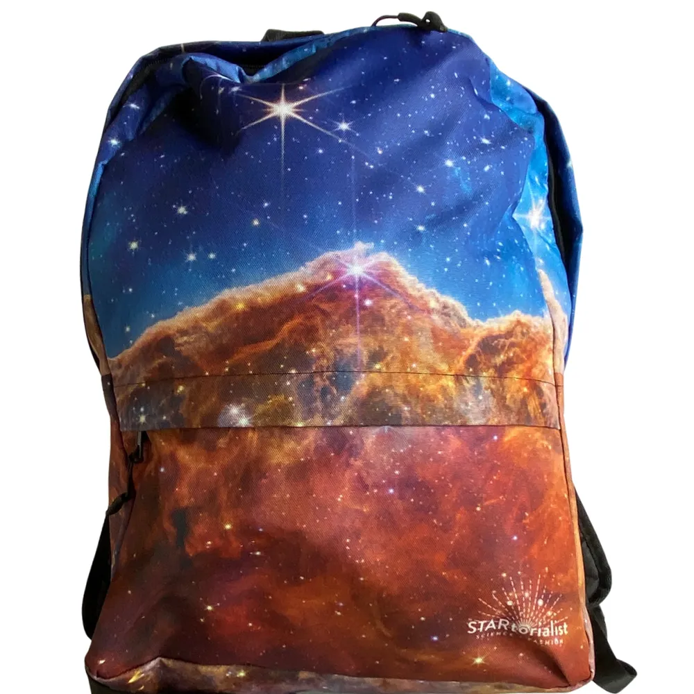 JWST Cosmic Cliffs Carina Nebula Backpack