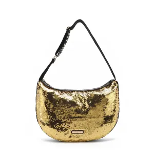 LARGE SEQUIN SHOULDER BAG