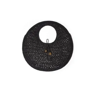 Le Rond Spiaggia Tote Bag in Black