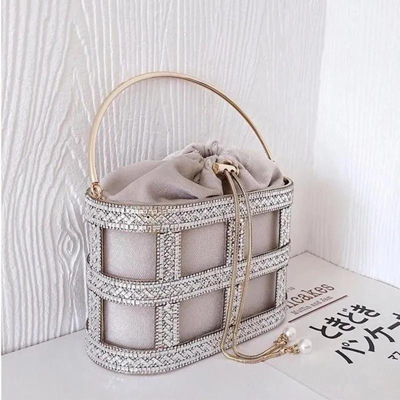 Luxy Moon Wedding Clutch Elegant Hollow Out High Quality Evening Bag