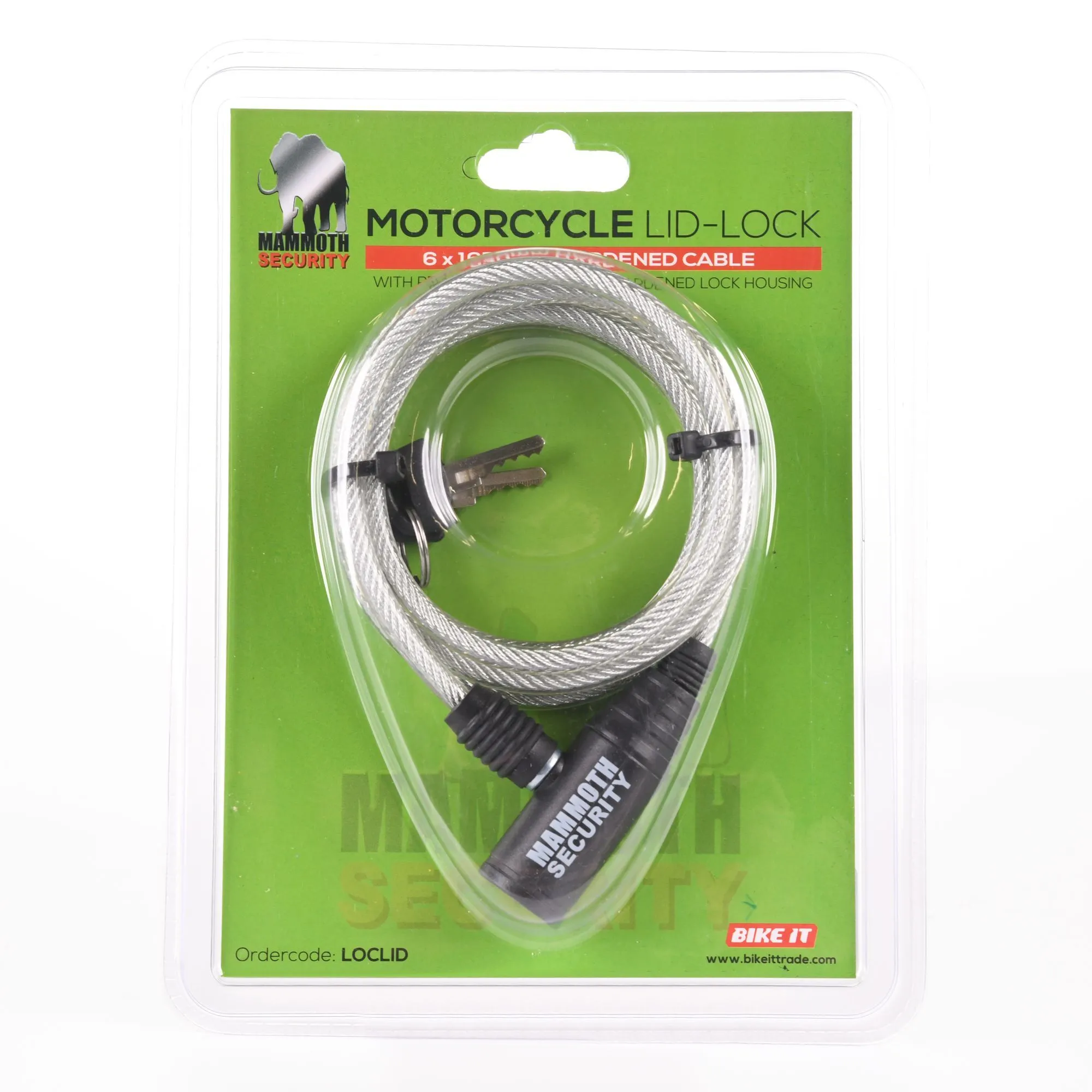 Mammoth Security Helmet Lock 1.65m Length