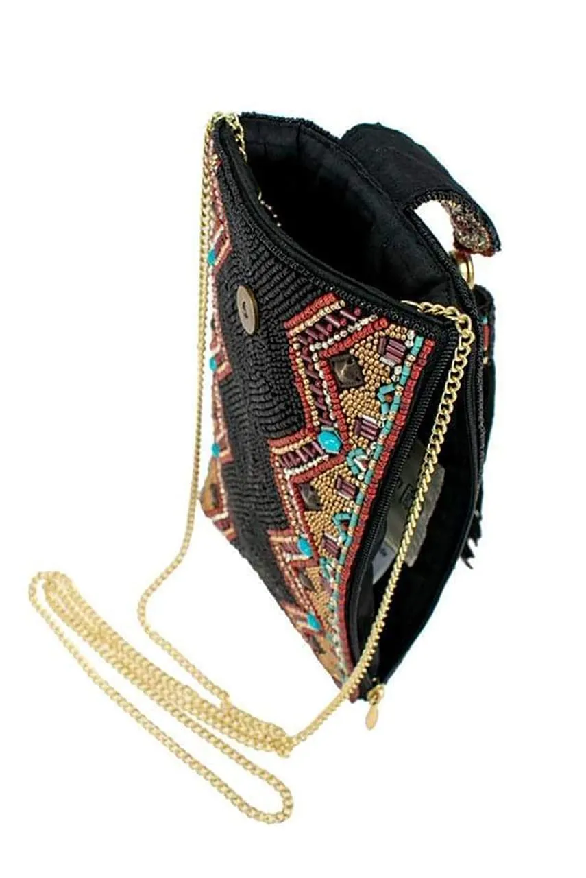 Mary Frances Higher Ground Crossbody Phone Bag