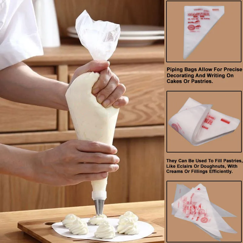 Master Disposable Piping Bags 10Pcs Pack 12 Inch