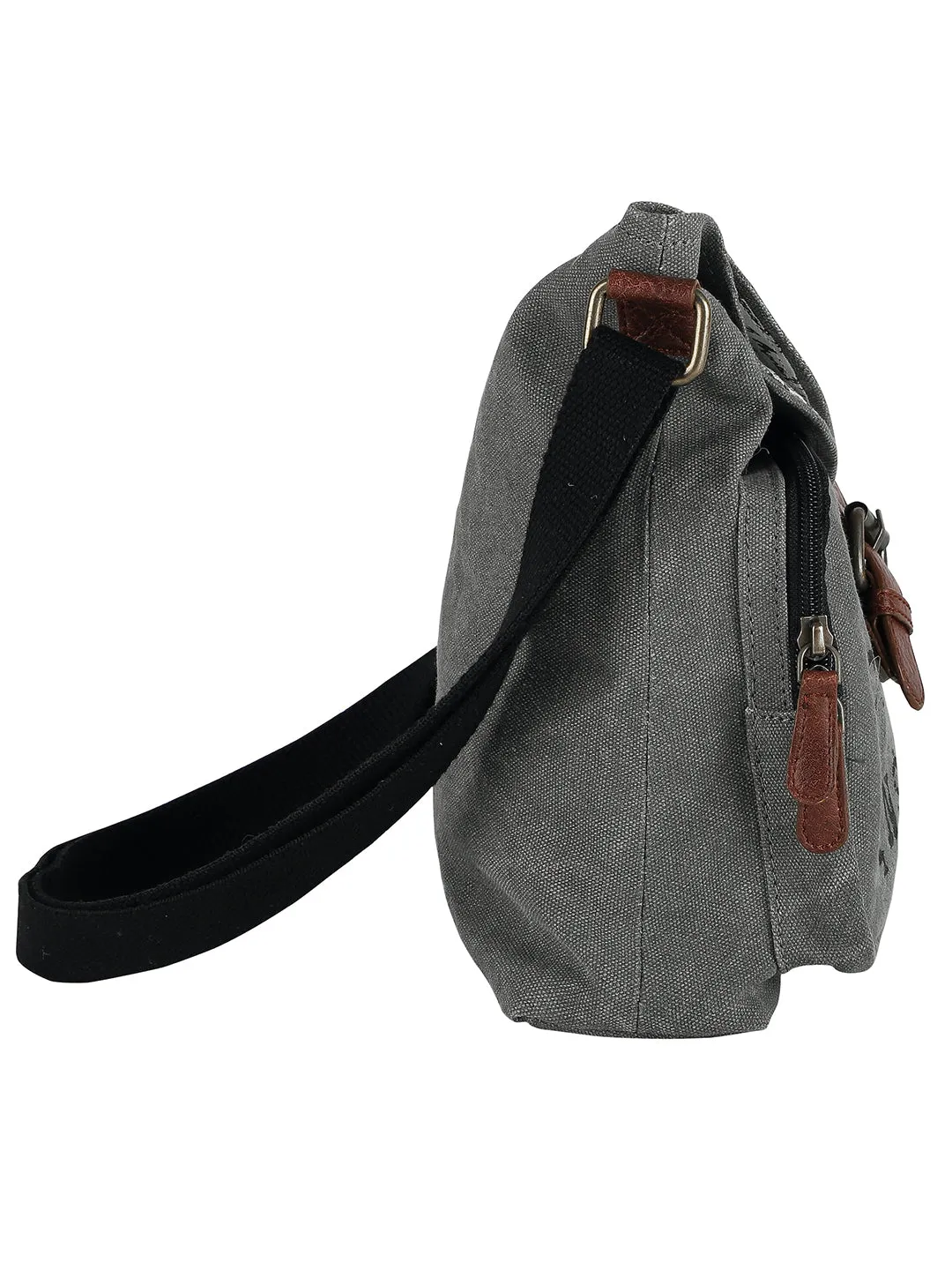 Mona B Upcycled Canvas Messenger Crossbody Bag with Stylish Design for Men and Women: Dream