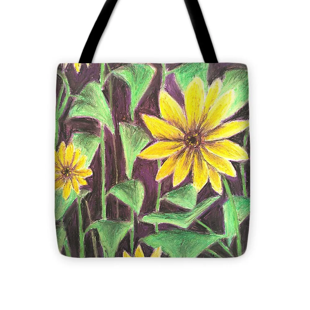 Nights of Sunflowers - Tote Bag