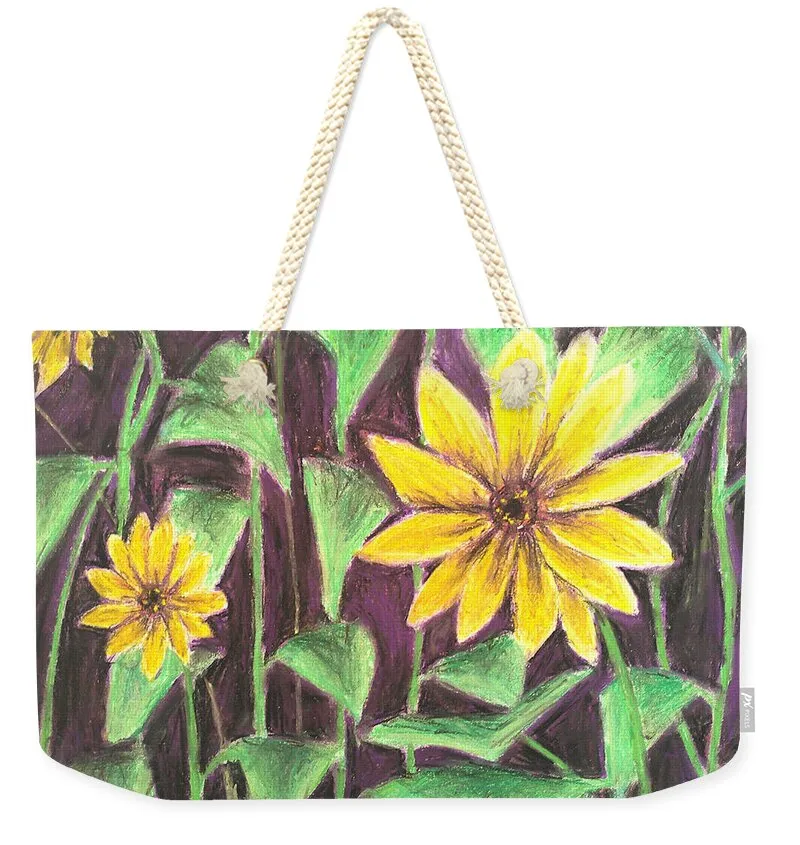 Nights of Sunflowers - Weekender Tote Bag