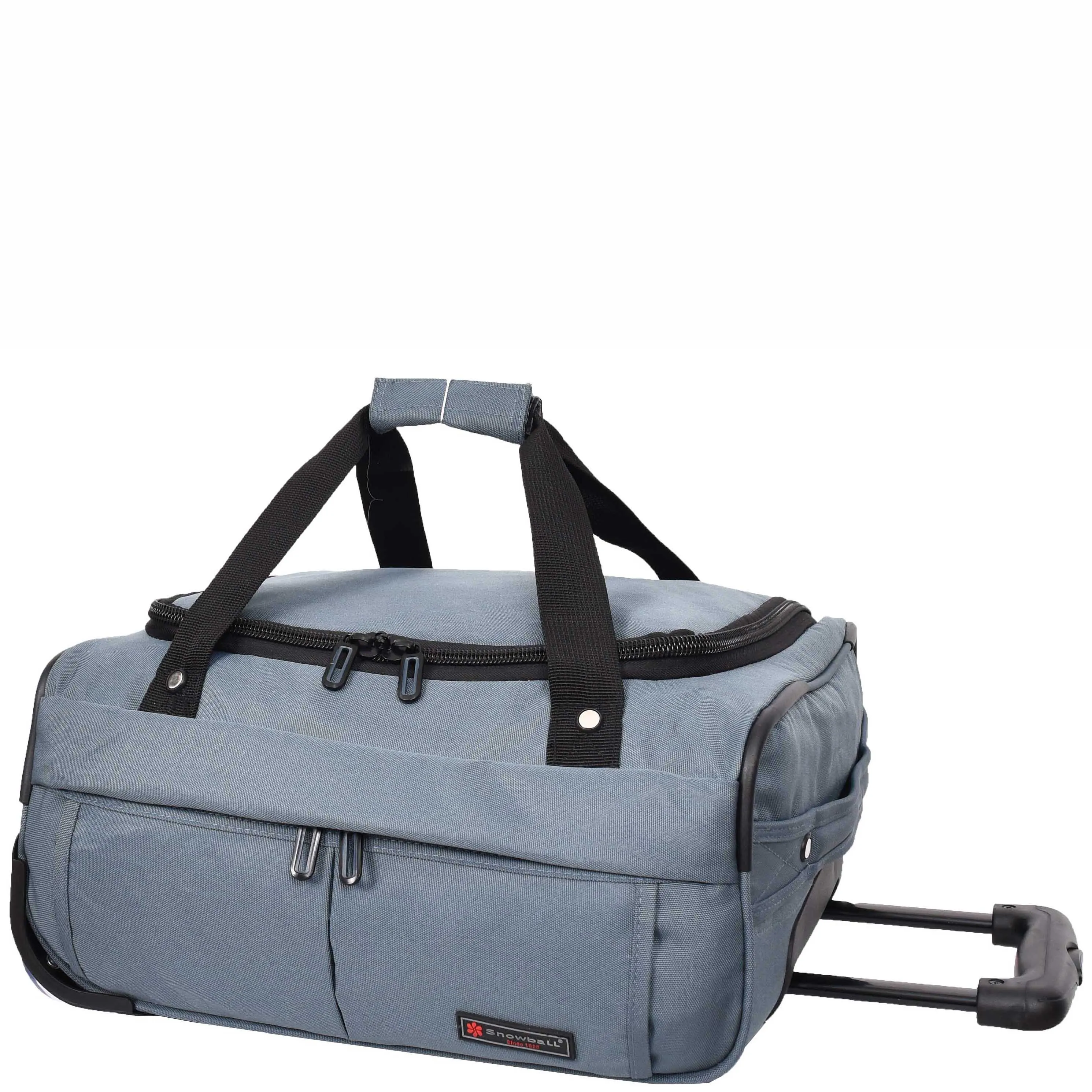 Overnight Wheeled Holdall Travel Bag A405 Grey