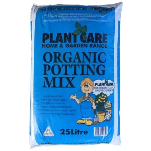 Plant Care Organic Potting Mix 25lt