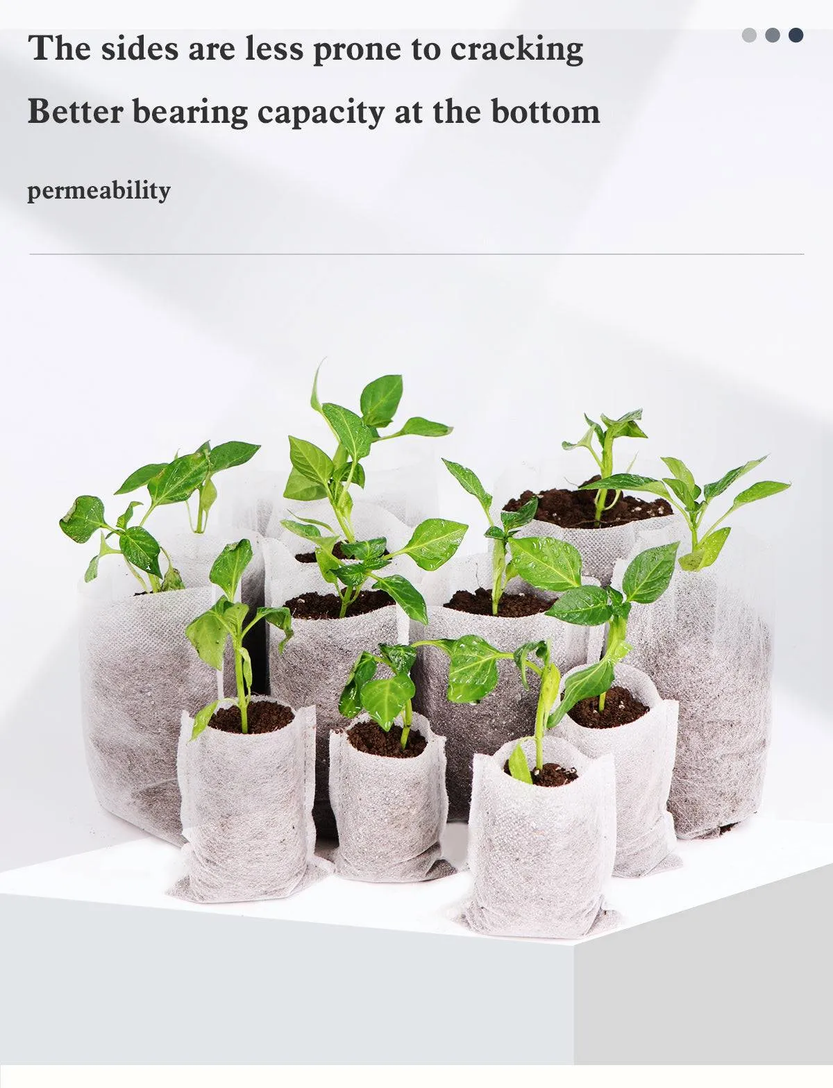 Plant Grow Bags Biodegradable   Eco-Friendly helps your plants grow faster