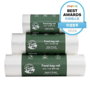 PLOG Clean Hygiene Roll Bags Small 17 x 25 cm   Medium 25 x 35 cm   Large 30 x 40 cm Set - Hygiene Bags/Roll Bags - 🏆 #35 - Kitchen Essentials - Best of December