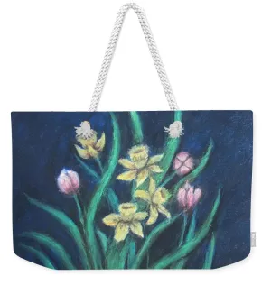 Plush Blooms ~ Weekender Tote Bag