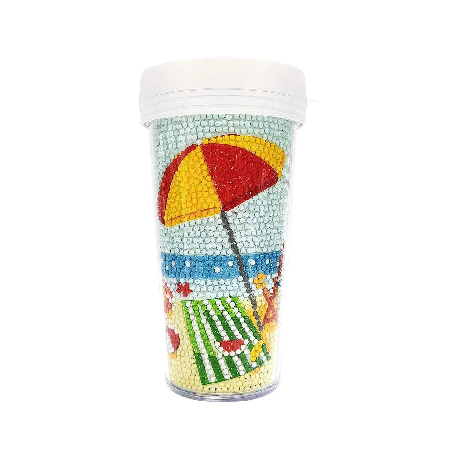 Poppy Crafts Diamond Art Tumbler Kit #4 - Beach