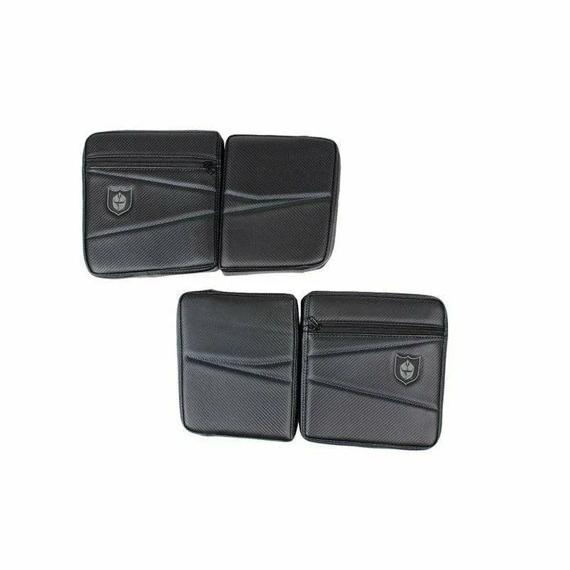 Pro Armor Polaris RZR Stock Rear Door Bags with Knee Pads