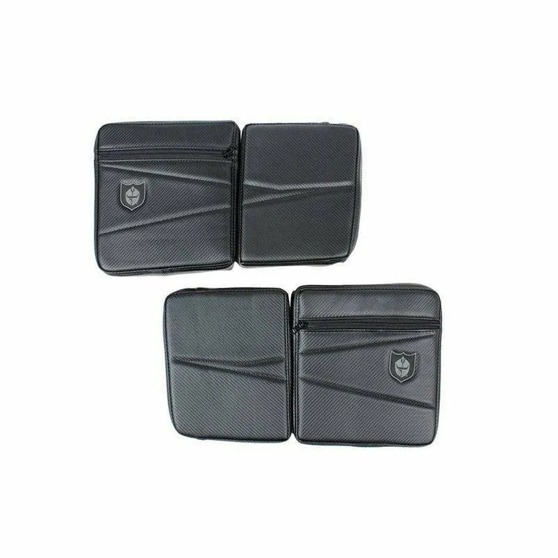 Pro Armor Polaris RZR Stock Rear Door Bags with Knee Pads